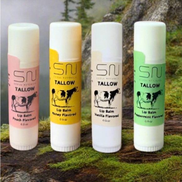 BIG cucumber Tallow Lip Balm - Cream - Picture 2 of 2